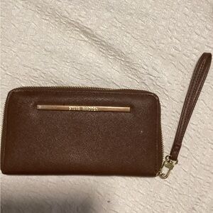Steve Madden Chocolate Brown Wristlet!!?